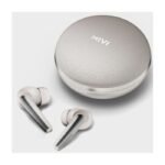 Mivi DuoPods Solo TWS New Launch, 35dB ANC, 60H, Rich Bass, 50ms Gaming Mode, BT v5.3 Bluetooth Headset (Dune White, True Wireless) preodux.in