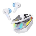 boAt Immortal 131 w Beast Mode(40ms Low Latency), 40 Hours Playback & RGB Lights Bluetooth Headset (White Sabre, True Wireless) preodux.in