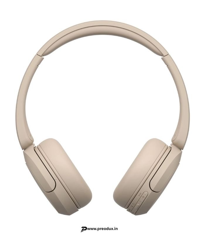 Sony WH-CH520CZ IN Bluetooth Headset (Taupe, On the Ear) preodux.in