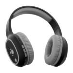 ZEBRONICS Zeb-Thunder, True 60Hr Backup, BT v6.0, Gaming Mode, ENC, AUX, mSD, Dual Pairing Bluetooth Headset (Black, On the Ear) preodux.in