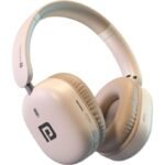 Portronics Muffs M6 Over Ear Wireless Bluetooth Headphone, 40 Hours Playtime, HD Mic Bluetooth & Wired Headset (Beige, On the Ear) preodux.in