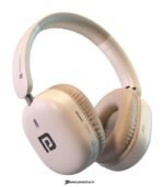 Portronics Muffs M6 Over Ear Wireless Bluetooth Headphone, 40 Hours Playtime, HD Mic Bluetooth & Wired Headset (Beige, On the Ear) preodux.in