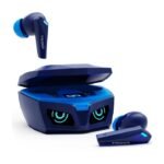 TRIGGR Kraken X1 Plus with Dual Pairing, Battery Display, Quad ENC, 70H Battery, v5.3 Bluetooth Headset (Cobalt Mariner, True Wireless) preodux.in