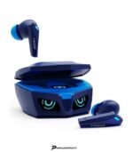 TRIGGR Kraken X1 Plus with Dual Pairing, Battery Display, Quad ENC, 70H Battery, v5.3 Bluetooth Headset (Cobalt Mariner, True Wireless) preodux.in