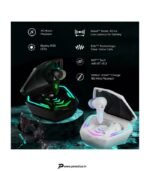 boAt Immortal 131 w Beast Mode(40ms Low Latency), 40 Hours Playback & RGB Lights Bluetooth Headset (White Sabre, True Wireless) preodux.in