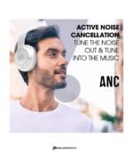 JBL Tune 760NC Active Noise Cancelling, 50 Hr Playtime, Fast Pair & Multi Connect Bluetooth Headset (White, On the Ear) preodux.in