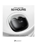 boAt Airdopes 212,Translucent Lid, 50H Battery,ENx Tech, Stream Ad Free Music via App Bluetooth Headset (Noir Black, In the Ear) preodux.in