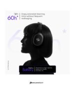 ZEBRONICS Zeb-Thunder, True 60Hr Backup, BT v6.0, Gaming Mode, ENC, AUX, mSD, Dual Pairing Bluetooth Headset (Black, On the Ear) preodux.in