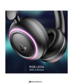 boAt Rockerz 480 w Beast Mode, RGB LEDs(6 Light Modes), 60HRS Playback & ENx Tech Bluetooth Headset (Black Sabre, On the Ear) preodux.in