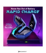 HOPPUP Xo6 Gaming Earbuds with 35MS Low Latency, RGB LED, 13MM DRIVERS & 50H PlayTime Bluetooth Headset (Cobalt Blue, True Wireless) preodux.in