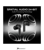 boAt Airdopes Supreme w 4 Mics AI ENx Tech, 50 HRS Playback,Multi Point Connectivity Bluetooth Headset (Classic Black, True Wireless) preodux.in