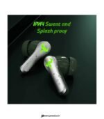 Aroma NB126 Aster V5.4 Upto 50Hr Playtime 45Ms Latency Fast Charging RGB Gaming TWS Bluetooth Headset (Electric Green, True Wireless) preodux.in