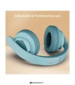 boAt Rockerz 450, 40mm Drivers, 15H Battery, Stream Ad Free Music via App Bluetooth Headset (Aqua Blue, On the Ear) preodux.in