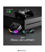 Number Super Buds GT M9 Gaming TWS Earbuds, 60Hr Playback, ANC, 4 Mic ENC, Dual Pairing Bluetooth Headset (Glass Black, True Wireless) preodux.in