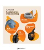 Noise TWO with 50 Hours Playtime, Low latency (up to 41ms), and Dual pairing Wireless Bluetooth Headset (Calm White, On the Ear) preodux.in