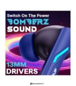 HOPPUP Xo6 Gaming Earbuds with 35MS Low Latency, RGB LED, 13MM DRIVERS & 50H PlayTime Bluetooth Headset (Cobalt Blue, True Wireless) preodux.in