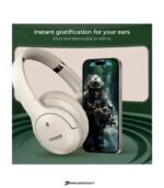 Noise Airwave Max 4 with 70 Hours Playtime, ENC with Dual pairing & Ultra-low latency Bluetooth Headset (Calm Beige, On the Ear) preodux.in