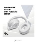 JBL Tune 760NC Active Noise Cancelling, 50 Hr Playtime, Fast Pair & Multi Connect Bluetooth Headset (White, On the Ear) preodux.in