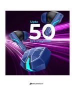 HOPPUP Xo6 Gaming Earbuds with 35MS Low Latency, RGB LED, 13MM DRIVERS & 50H PlayTime Bluetooth Headset (Cobalt Blue, True Wireless) preodux.in