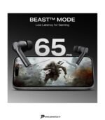 boAt Airdopes Supreme w 4 Mics AI ENx Tech, 50 HRS Playback,Multi Point Connectivity Bluetooth Headset (Classic Black, True Wireless) preodux.in
