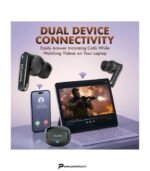 ACwO DwOTS 333 Hybrid ANC 48dB, 6 Mics AI-ENC Earbuds, 120H Playtime, Dual Pairing Bluetooth Headset (Raisin Black, True Wireless) preodux.in
