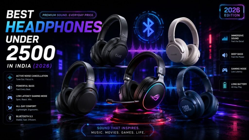 Best Headphones Under 2500 in India The Ultimate 2026 Buying Guide Preodux.in