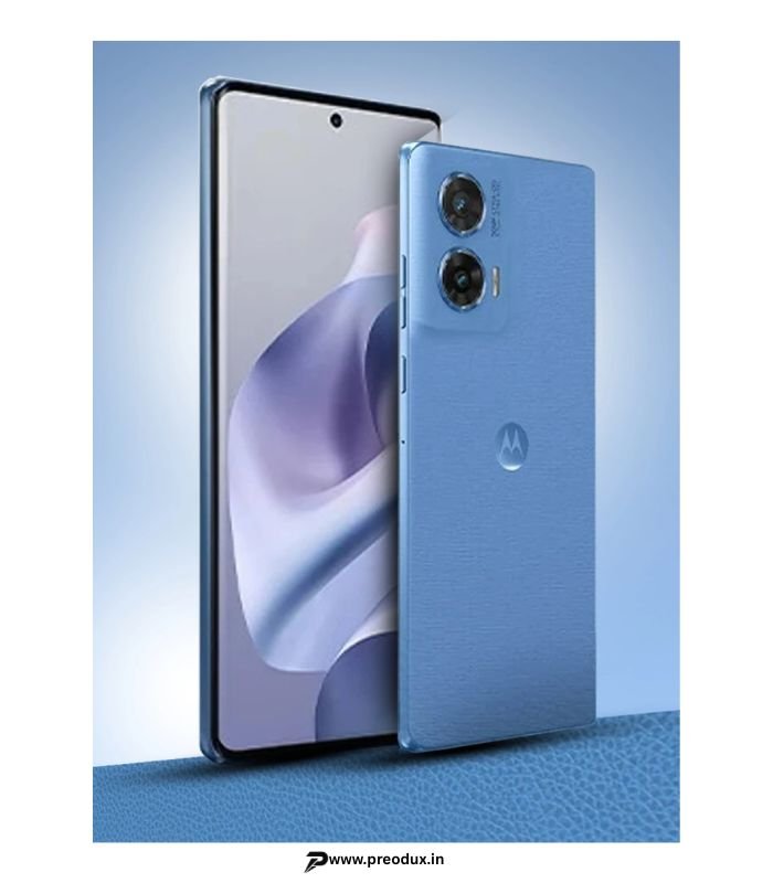 Motorola G96 144Hz 3D Curved pOLED (ASHLEIGH BLUE, 8GB RAM, 128GB Storage) preodux.in