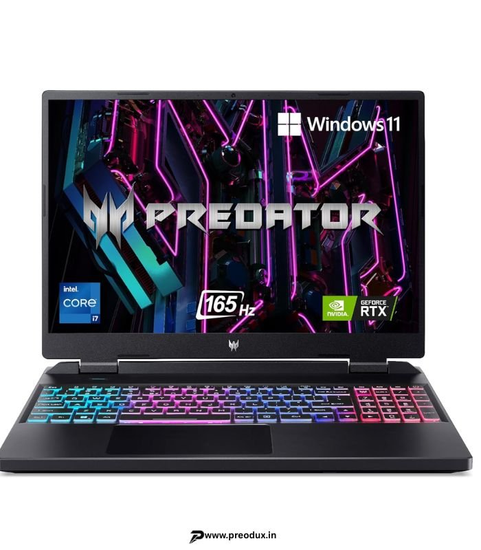 Acer Predator Helios Neo 16 Gaming Laptop, Intel Core i7 13th Gen, RTX 4060, 16GB RAM, 1TB SSD, 16 WQXGA preodux.in