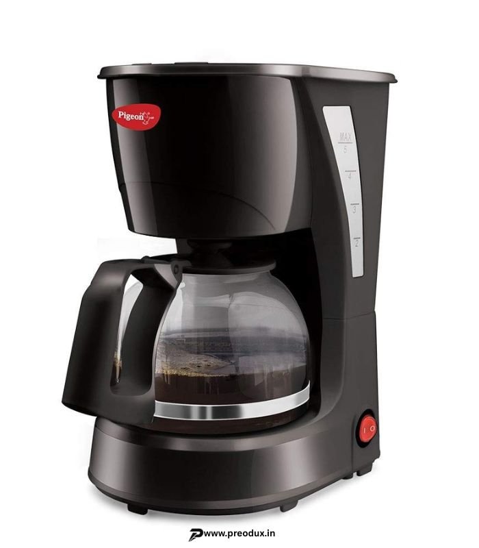 Pigeon Brewster 600-Watt 4-Cup Drip Coffee Maker (Black) preodux.in