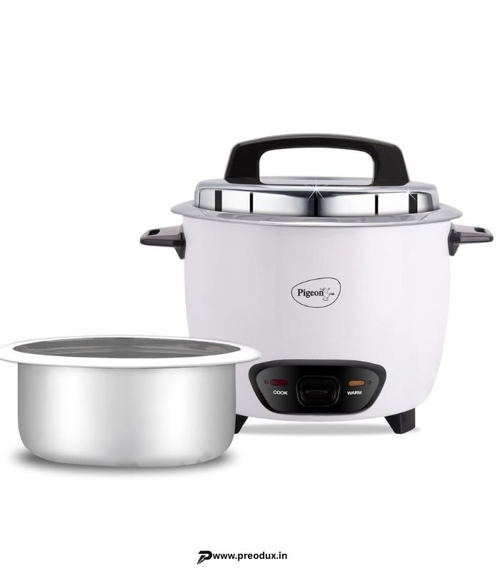 Pigeon by Stovekraft 1.8-Liter 700-Watt Electric Rice Cooker for Home preodux.in