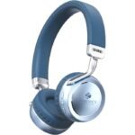 ZEBRONICS Zeb-Duke 2, with 60h Backup, BT v5.4, Gaming Mode, ENC, Deep Bass, Dual Pairing Bluetooth Headset (Blue, On the Ear) preodux.in