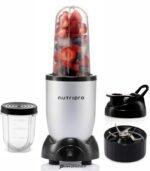 NutriPro 500-Watt Juicer Mixer Grinder & Smoothie Maker (2 Jars, Silver) preodux.in