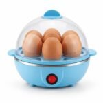 Smart Deal Hub Electric Egg Boiler - 7 Egg Capacity Transparent Lid (Blue) preodux.in