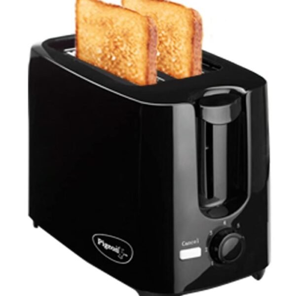 Pigeon 2-Slice Auto Pop-Up Bread Toaster 750W (Black) preodux.in