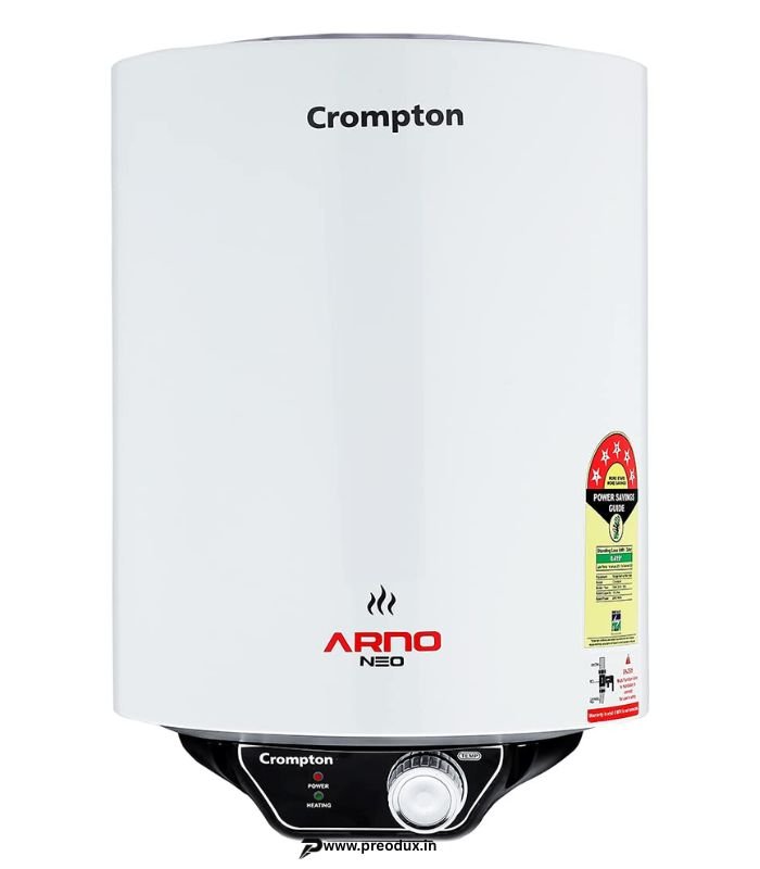 Crompton 25L Energy Efficient Electric Storage Geyser with 3-Level Safety preodux.in