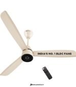 Atomberg Renesa Enzel 1200mm 5-Star BLDC Ceiling Fan with Remote (Seasand Ivory) preodux.in