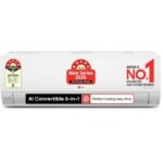 LG 1.5 Ton 5-Star AI Convertible 6-in-1 Smart Inverter Split AC (Copper Condenser, White) preodux.in
