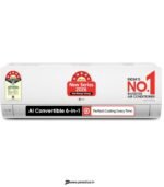 LG 1.5 Ton 5-Star AI Convertible 6-in-1 Smart Inverter Split AC (Copper Condenser, White) preodux.in