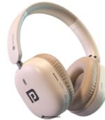 Portronics Muffs M6 Wireless Over-Ear Headphones, 40H Playtime, BT 5.4 (Beige) preodux.in