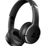 boAt Rockerz 411 Wireless Over-Ear Headphones, 40H Playtime, ENx Tech (Active Black) preodux.in