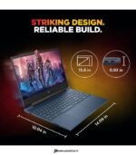 HP Victus Gaming Laptop, AMD Ryzen 7 7445HS, RTX 3050 6GB, 16GB DDR5, 512GB SSD, 15.6 144Hz FHD preodux.in