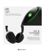 ZEBRONICS Zeb-Duke, with 60h Backup, BT v5.3, Gaming Mode, ENC, LED Lights, Dual Pairing Bluetooth Gaming Headset (Black, On the Ear) preodux.in