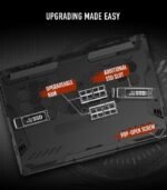 ASUS TUF Gaming A15, AMD Ryzen 7 7435HS, RTX 3050 4GB, 16GB RAM, 512GB SSD, 15.6 144Hz FHD preodux.in
