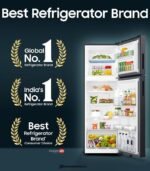 Samsung 256L 3-Star Convertible Frost Free Double Door Refrigerator (Black DOI) preodux.in