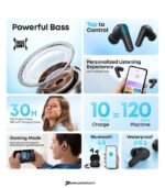Soundcore by Anker R50i VI TWS Earbuds with 10mm Big Bass Drivers, 30-Hour Playtime, Bluetooth 5.3 & Water-Resistant preodux.in