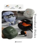 GOBOULT Z40 True Wireless Earbuds, 60H Playtime, ENC Mic, Low Latency Gaming, IPX5 (Lavender) preodux.in