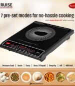 Pigeon Cruise 1800-Watt Induction Cooktop with LED Display (Black) preodux.in