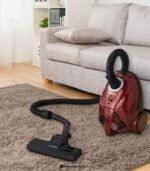 Eureka Forbes Quick Clean DX 1200W Vacuum Cleaner with Reusable Dust Bags (Red) preodux.in