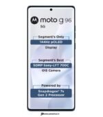 Motorola G96 144Hz 3D Curved pOLED (ASHLEIGH BLUE, 8GB RAM, 128GB Storage) preodux.in