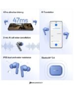 OnePlus Nord Buds 3r True Wireless Earbuds, 54H Playtime, 3D Spatial Audio, Dual-Device Connectivity (Aura Blue) preodux.in